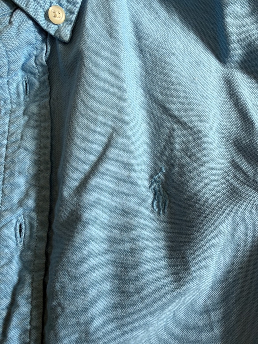 1 LACOSTE Polo 👕 Sz 8 & 1 Blue RALPH LAUREN shirt Sz 7 perfect condition for BOY - Picture 7 of 8